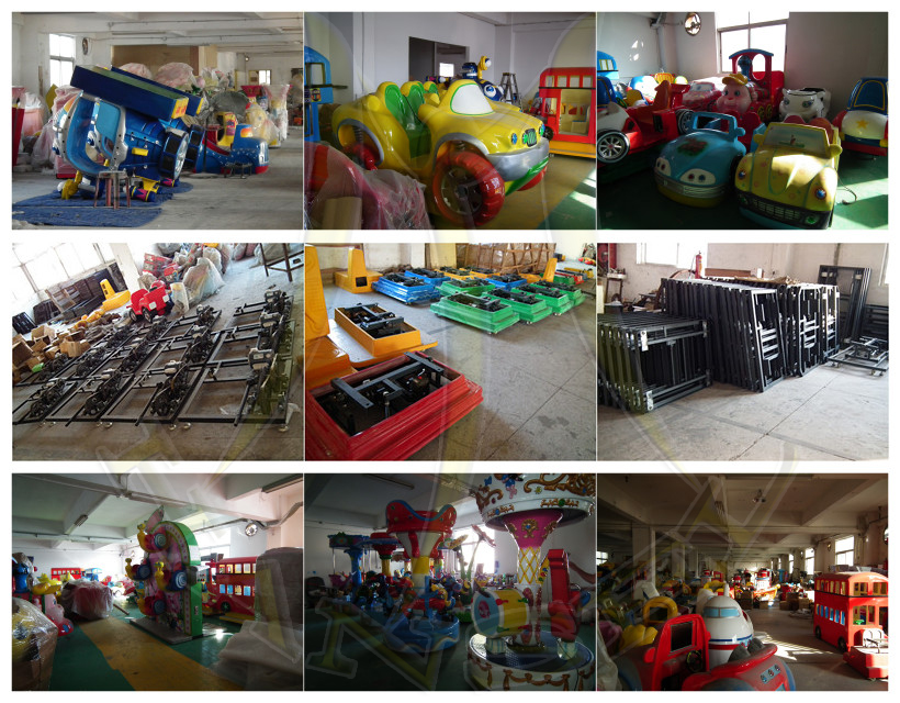 Hansel  high qualitaty coin kiddie train  ride kiddie equipment rides in mall