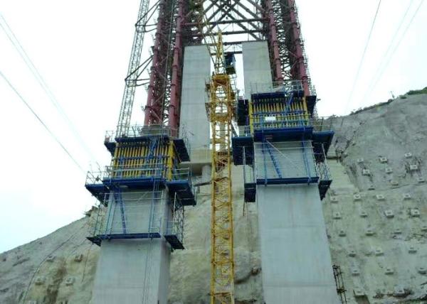 Quality Customized Durable Auto Climbing Formwork System High Pier Reliable Structure for sale