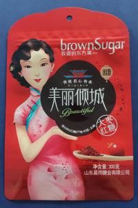 China Sugar Laminated Zipper Bags Plastik seal Composite Aluminum Foil Bags wholesale