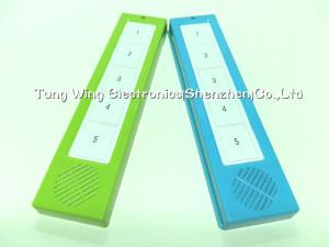 China Funny Monster 5 Custom Sound Module With 2 LED for Play A Button Board Book Baby wholesale