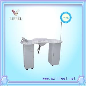 China Nail manicure table with dust collector nail desk nail salon equipment wholesale