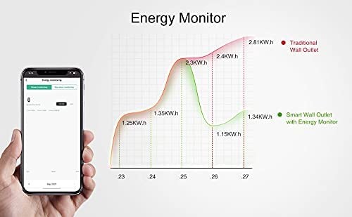 Glomarket Tuya Wall Socket With Google Assistant Voice / Timing Control For Smart Home
