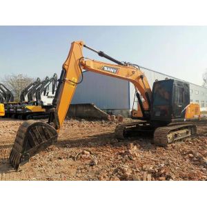 Kubota Engine Wood Grabbing Hammer Sany SY135C Excavator