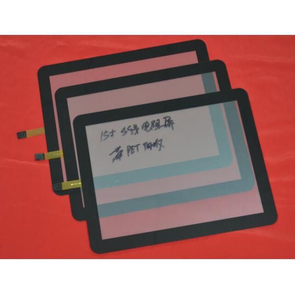High Definition 18.5" 5 Wire Resistive Touch Panel Screen With Black Frame , 16:9 Ratio