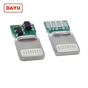 6 IC Apple Lightning Connector , 4 Pin Usb Connector For Iphone