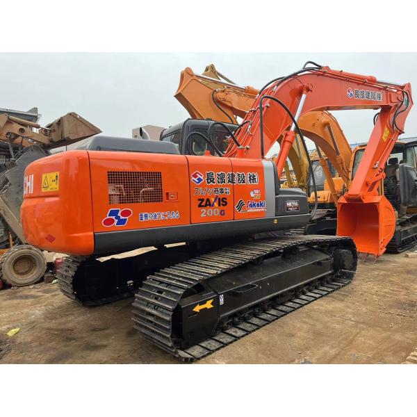 Under 1000 Hours Diesel Hitachi Original Mining Excavator ZX200