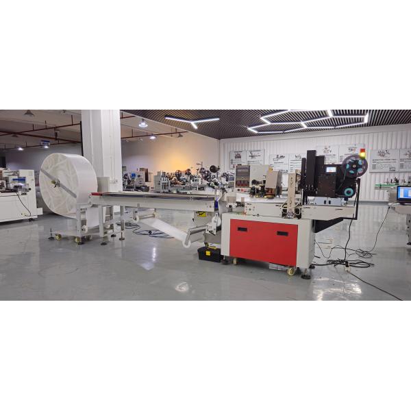 PLC Controlled Bubble Bag Sealing Labeling and Packing Production Line for Farms