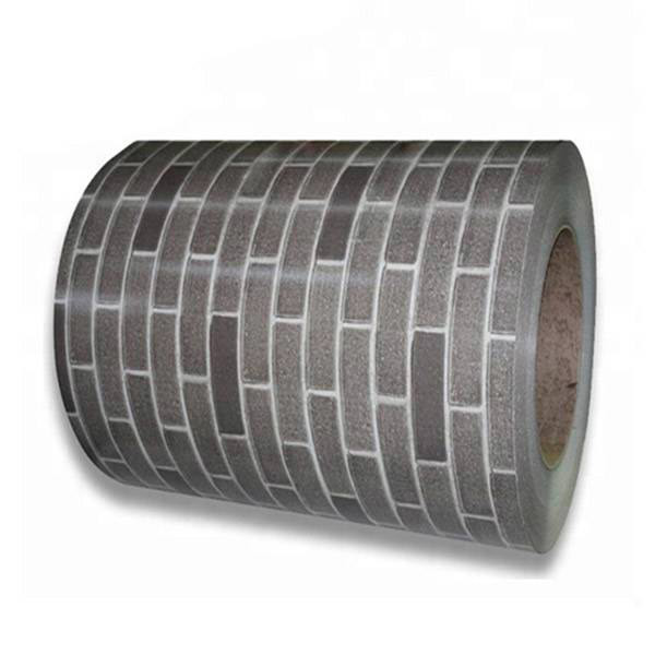 Galvanized 0.4mm PPGL Steel Coil 750mm For Roofing Sheet Prepainted