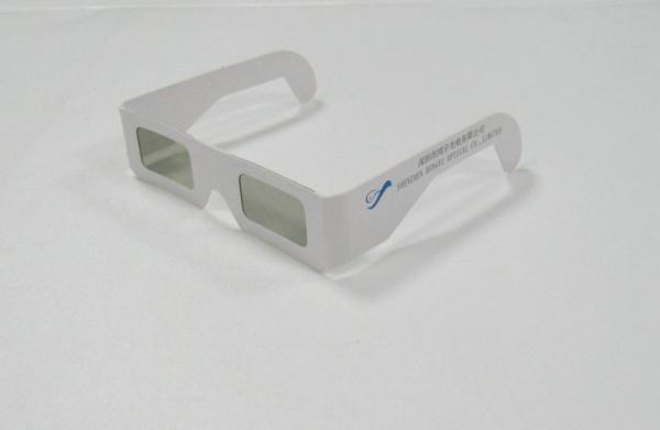 Quality Different Types Of Paper Linear Polarized 3D Movie Glasses For Cinema for sale