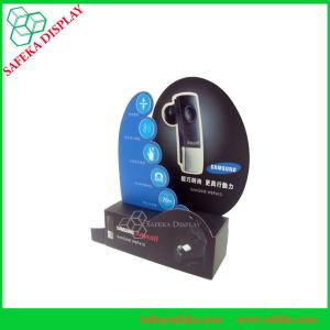 China Table Top Counter LED floor display stand with hooks wholesale