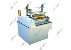 China Hot Melt Glue Labeling Machine , Semi Automatic Gluing Machine Single / Double Sides wholesale