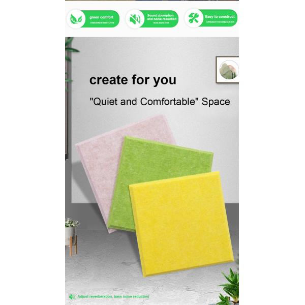 Customized Shape High Density Polyester Felt Sound Proof Ceiling Acoustic Panel for Hall