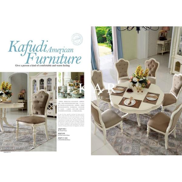 Antique Style Brown Dining Chairs