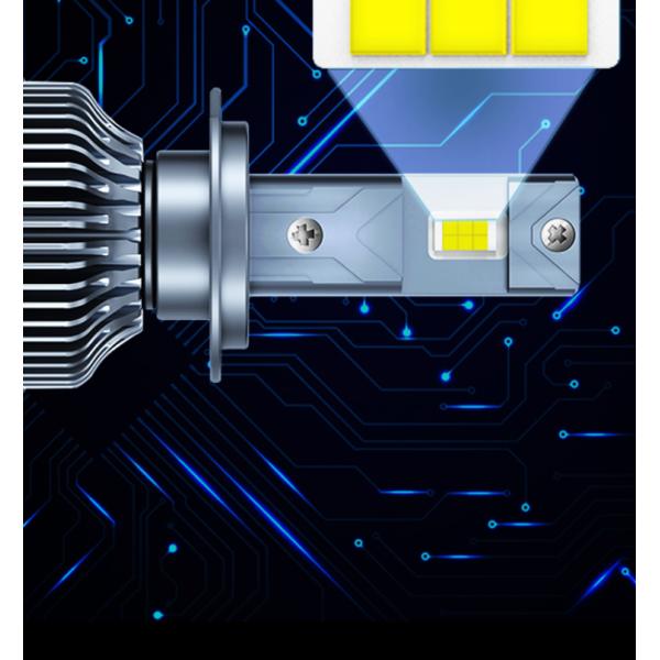 V30 Series Car 55W Automotive LED Turn Signals Bulb H7 H4 H11