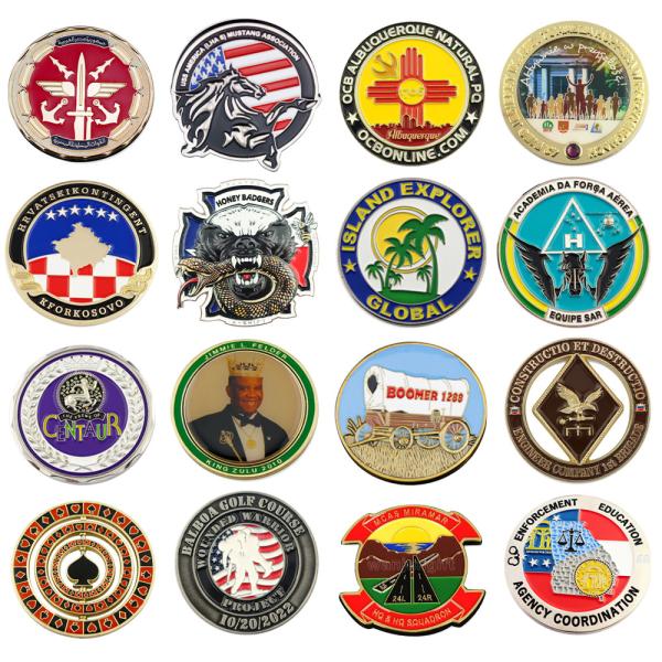 Quality Custom Fire Department Challenge Coins Personalized 3D 2D for sale
