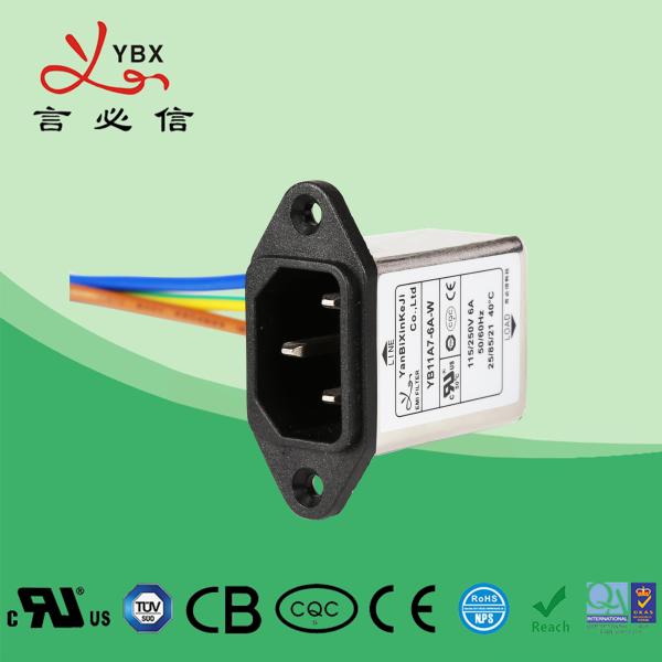 Quality Yanbixin Washing Machine Inline EMI Filter , EMI EMC Noise Filter OEM Service for sale