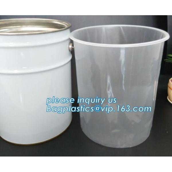 Bucket Liner Disposable Pail Liner, Drum Inserts & Liners, Plastic Protective Liner for Drums, Rigid Drum Liners | Rigid
