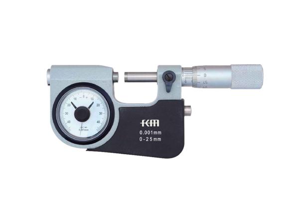 Quality KM dial Indicating Micrometer Indicator Snap Micrometer 0-25mm for sale