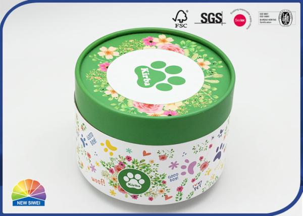 Quality Chromatic Large Capacity Paper Packaging Tube With Strong Bottom for sale