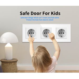 China Offices Homes Electrical Wall Socket Round Box Wall Mounted Socket wholesale