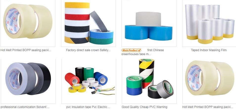 DUCT TAPE,MASKING TAPE,ANTI SLIP TAPE,CAMOUFLAGE TAPE,ALUMINUM FOIL TAPE,OEM bopp/opp packing ,polyethylene adhesive tap
