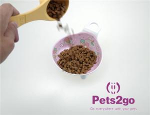 China Multi Color 110g Silicone Ceramic Dog Feeding Bowls wholesale