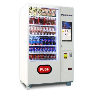 China Combo Snack And Drink Vending Machine Multifunctional 150Items Capacity wholesale