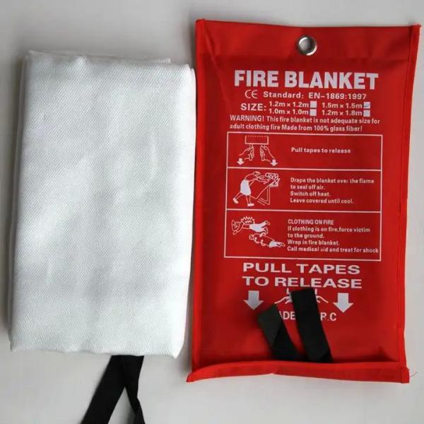 Hot Selling Factory Customfire Safety 550 Degree Celsius Resistant Fire Retardant Blanket Home Fighting Fire Blanket
