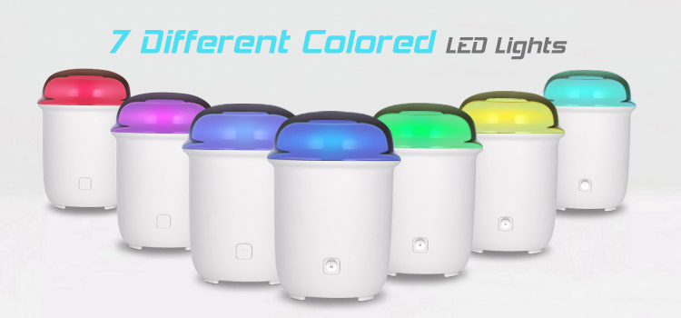 USB Humidifier Genie 70ml Car Aromatherapy Diffuser