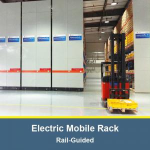 China Electric Mobile Pallet Racking  Rail-Guided Electric Mobile Rack Warehouse Storage Rack wholesale