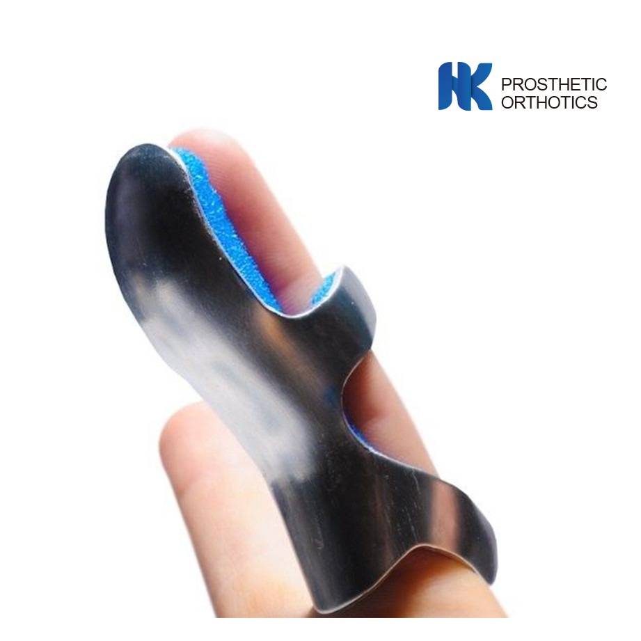 Metal Aluminum Bendable Frog Orthotic Brace , Medical Finger Splint