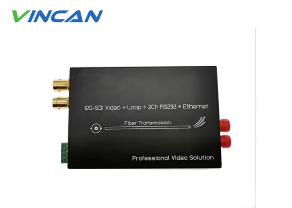 Quality Professional 12G SDI Extender with Real-Time 4K, Audio & Data over Fiber for sale