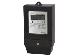 China LCD Display 220V Single Phase 2 Wire Electronic Digital Energy Meter With Battery wholesale