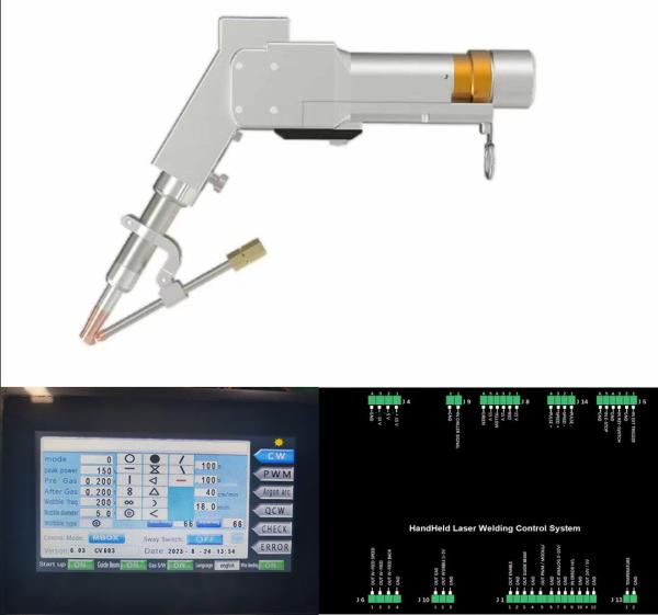 Handheld Laser Welding Head Of Fiber Laser Welding Machine With Various Laser