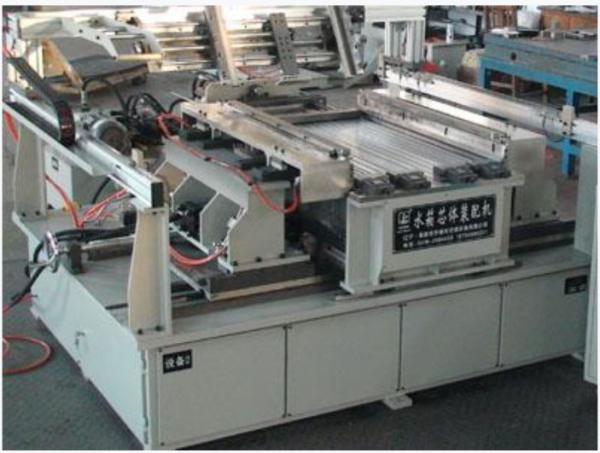 Quality High Efficiency 8mm Fin Height 180m/Min Radiator Core Builder , Core Assembly Machine For Car for sale