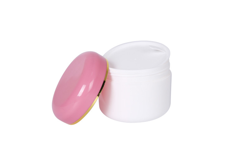 Polypropylene Dome Lid 100g Face Cream Jars Customized