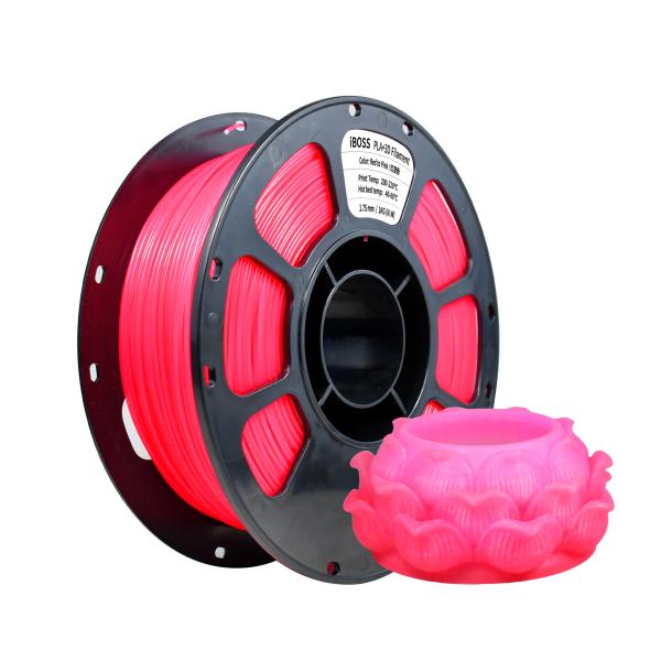 Temperature Color Change PLA+ Filament Red to Pink 1.75mm 1KG 3D Printer