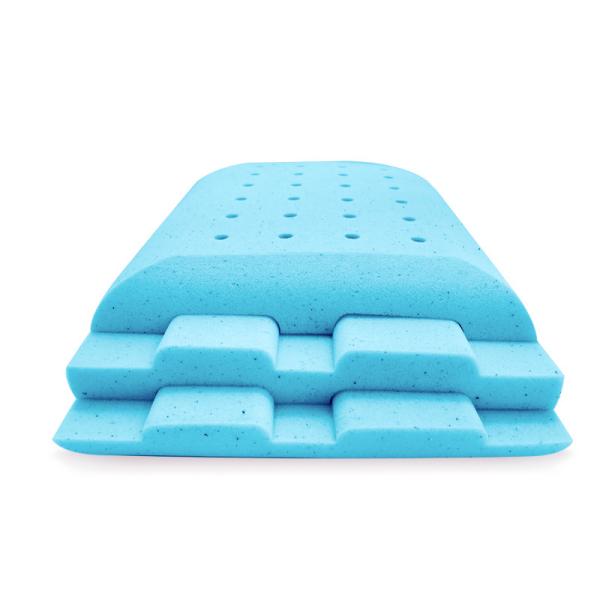 Quality Bedroom Ergonomic Cutting Memory Foam Pillow Adjustable Contour for sale