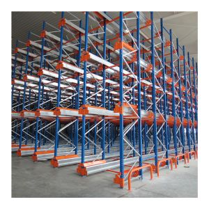 Peterack Storage Radio Shuttle Racking Customized Semi Automatic Warehouse