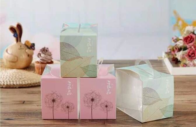 kraft paper sandwich box with window ,triangle sandwich box for packaging,Cardboard Box With Clear Window Burger Sandwic