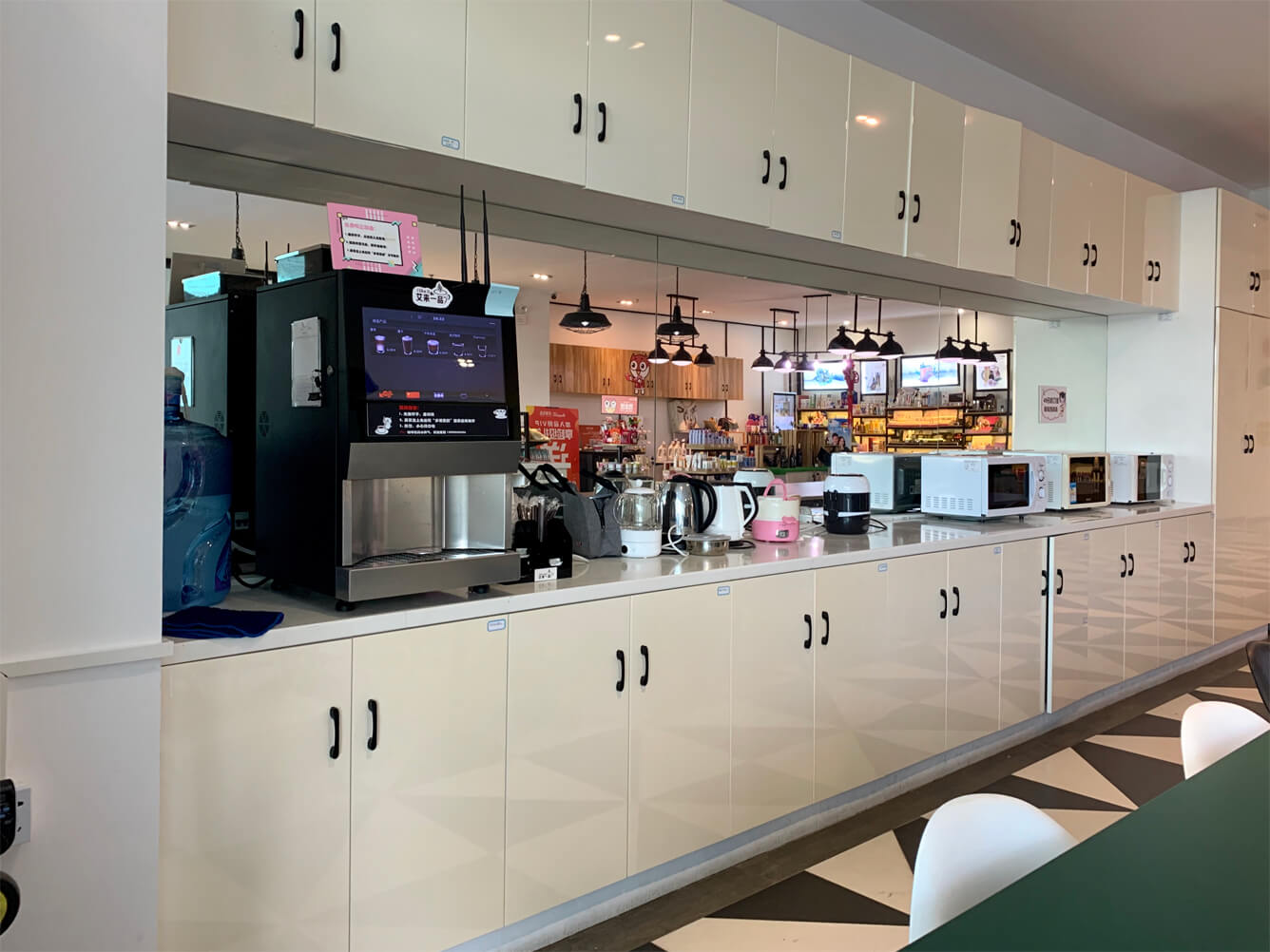 EVOACAS SUS304 Automatic Coffee Machine Vending Support Water Tank