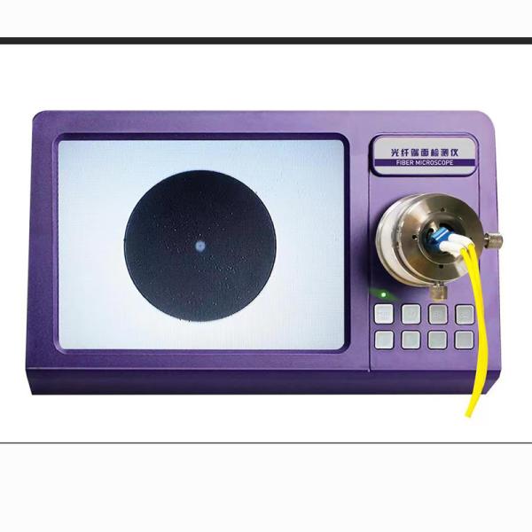 Fiber optic end face inspection microscope，Fast, portable, and clear imaging