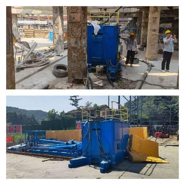 Wireless Transmission Multi-pipe Jet Grouting Drilling Rig for Ground Improvement in Russia for Sale