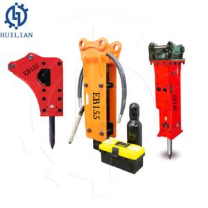 EB135 EB140 EB155 Open Box Type Hydraulic Hammer Top Side Mounted Rock Breaker SB70 SB81 SB121