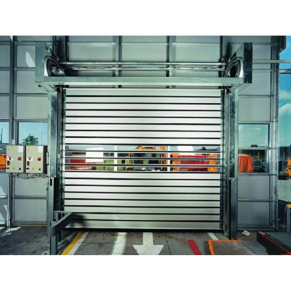 Aluminum Alloy JTM-D03 Fast Roll and Shutter Spiral Warehouse Wind Shield Automatic Door