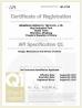ZHEJIANG VERVO VALVE CO.,LTD Certifications