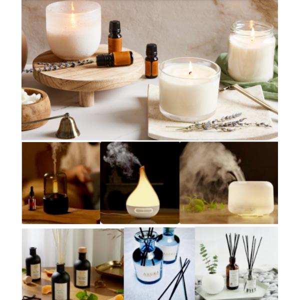 Popular Scented Candles Ginger Flower Fragrance Essence Fruity Scent Type