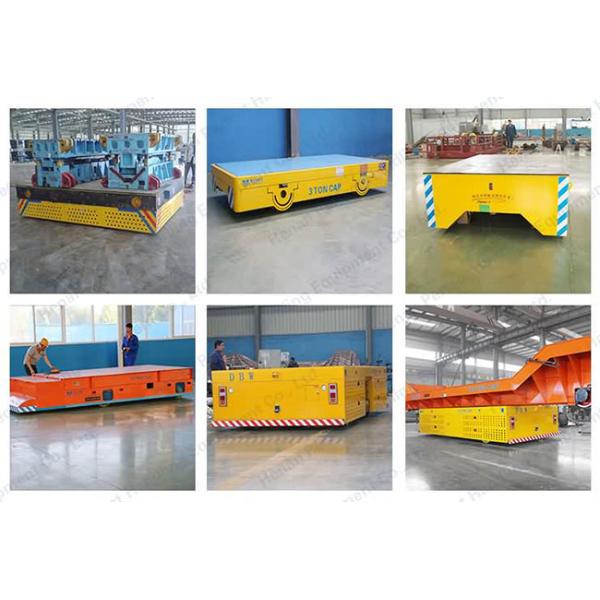 Steel Trackless Die Transfer Cart For Industry 1 - 300 Ton Transportation