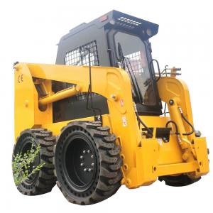 China HTS75 Hydraulic Skid Steer Machine With Bucket Grapple Attachment wholesale