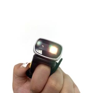 China Android IOS 2D Barcode Scanner 32 Bit Finger Barcode Reader wholesale